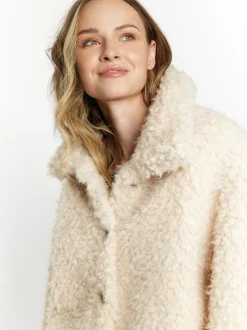 Dreimaster Damen Jacke in ecru