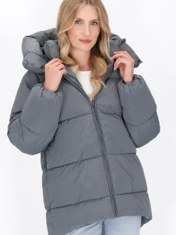 Dreimaster Damen Jacke in grau
