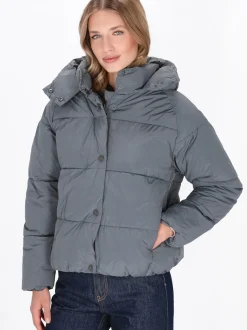 Dreimaster Damen Jacke in grau