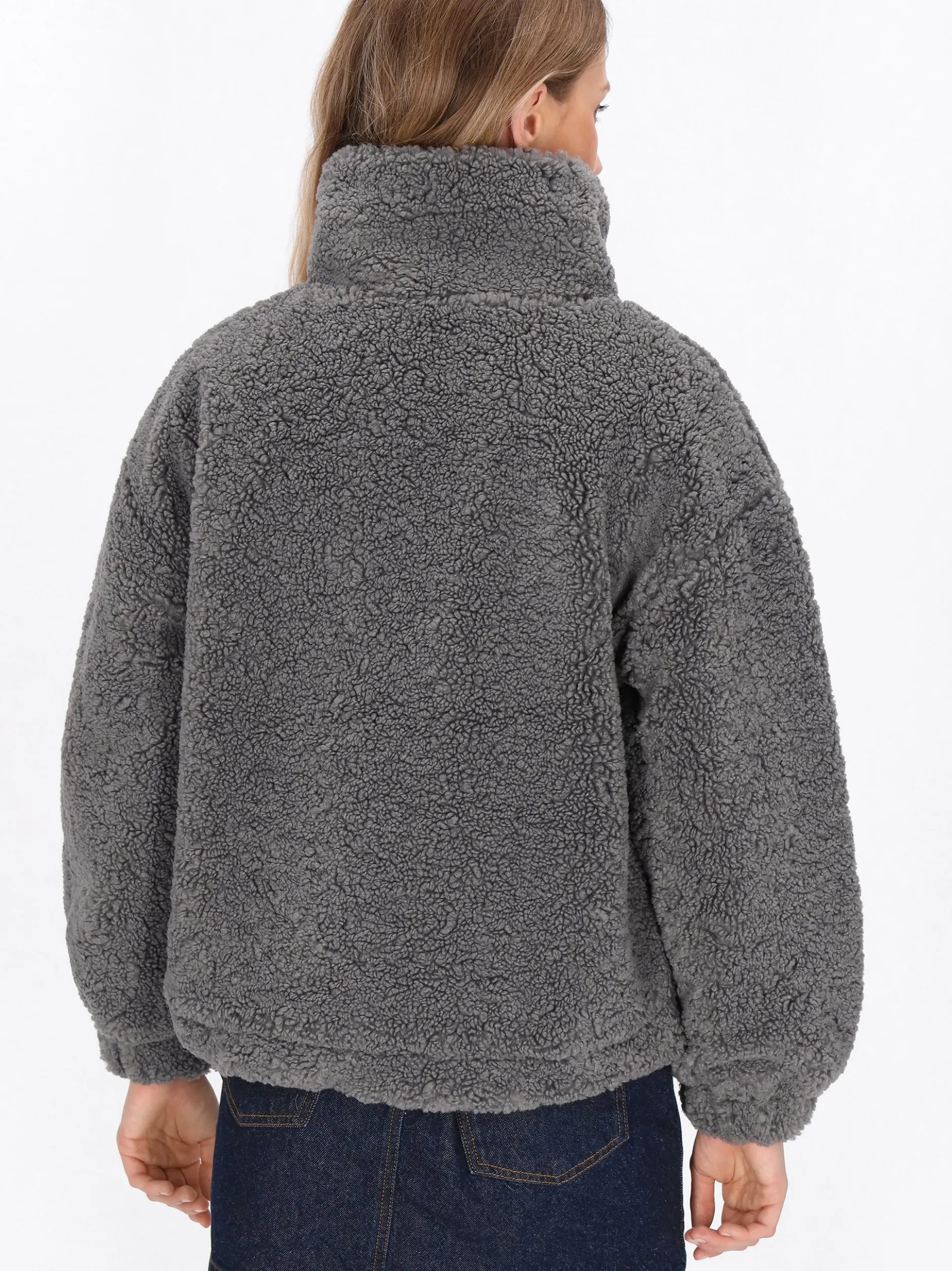Dreimaster Damen Jacke in grau
