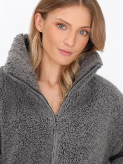 Dreimaster Damen Jacke in grau
