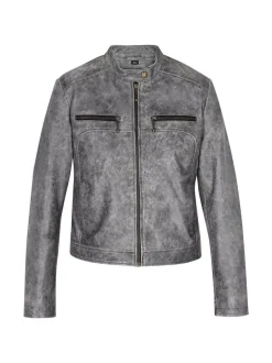 Dreimaster Damen Jacke in grau