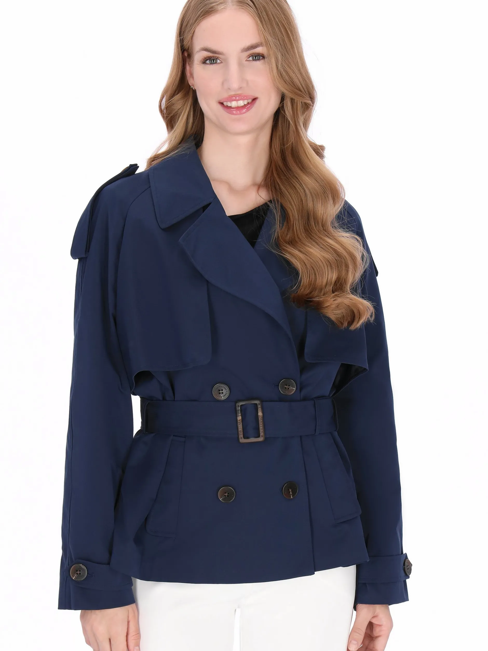 Dreimaster Damen Jacke in marine