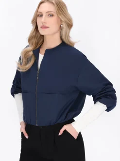 Dreimaster Damen Jacke in marine