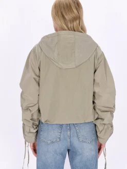 Dreimaster Damen Jacke in oliv