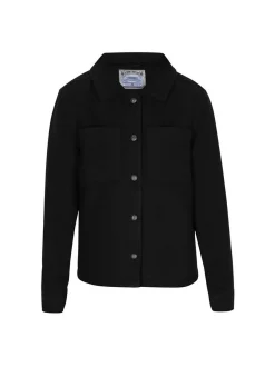 Dreimaster Damen Jacke in schwarz