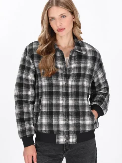 Dreimaster Damen Jacke in schwarz