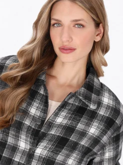 Dreimaster Damen Jacke in schwarz