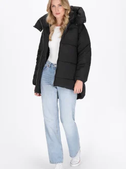 Dreimaster Damen Jacke in schwarz
