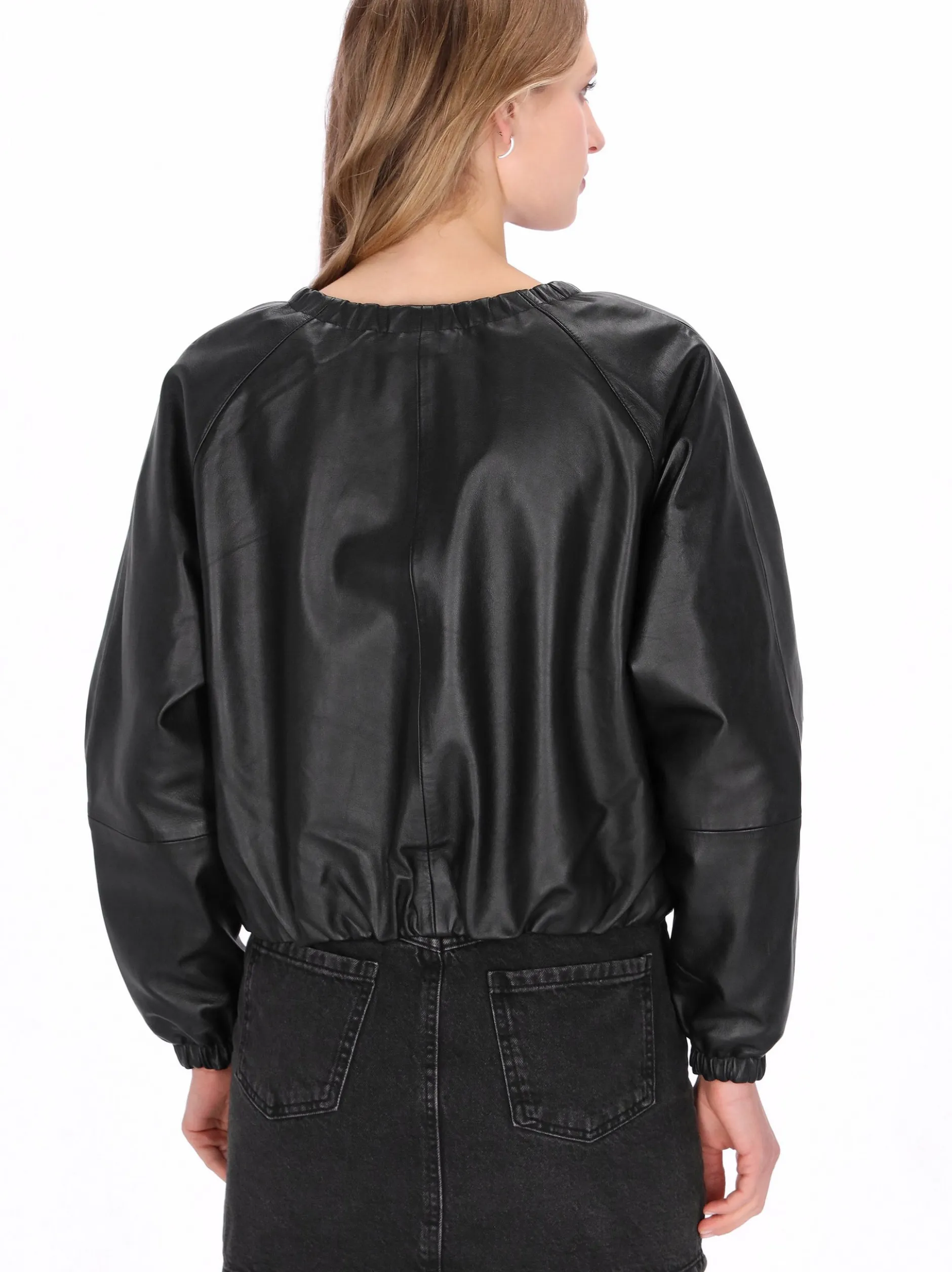 Dreimaster Damen Jacke in schwarz