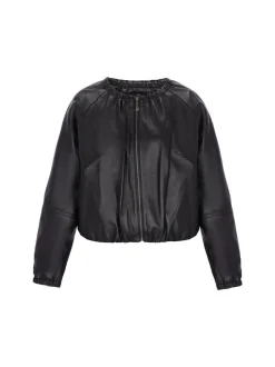 Dreimaster Damen Jacke in schwarz