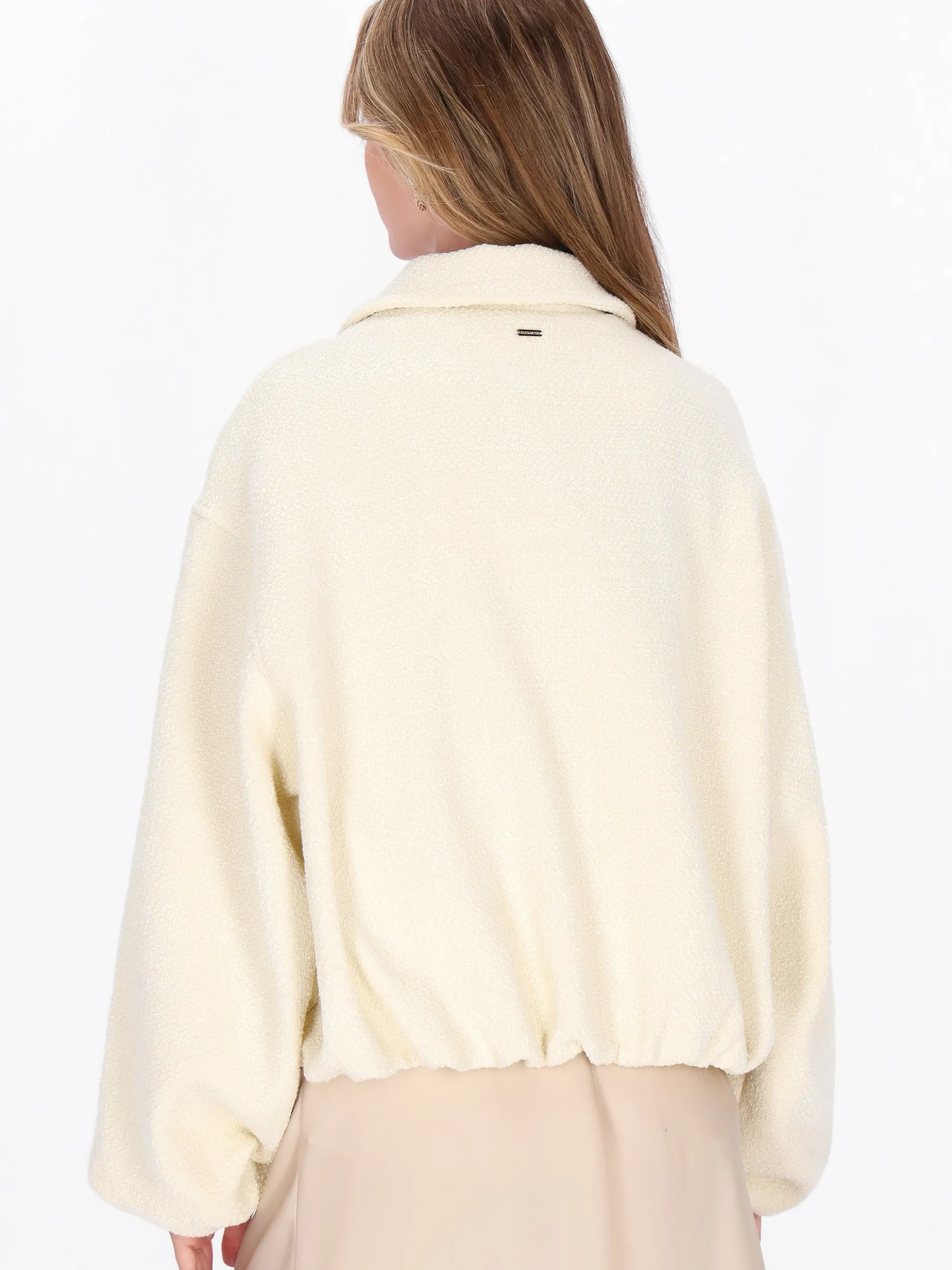 Dreimaster Damen Jacke in weiß