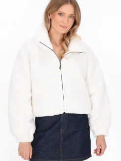 Dreimaster Damen Jacke in weiß