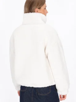Dreimaster Damen Jacke in weiß