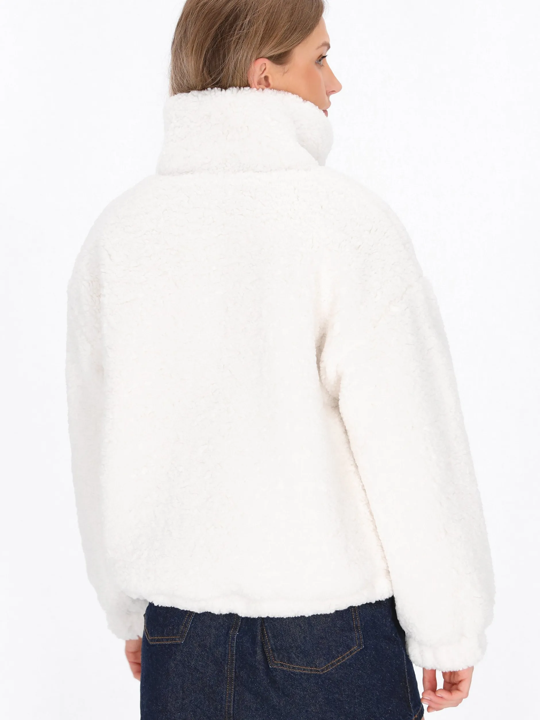 Dreimaster Damen Jacke in weiß