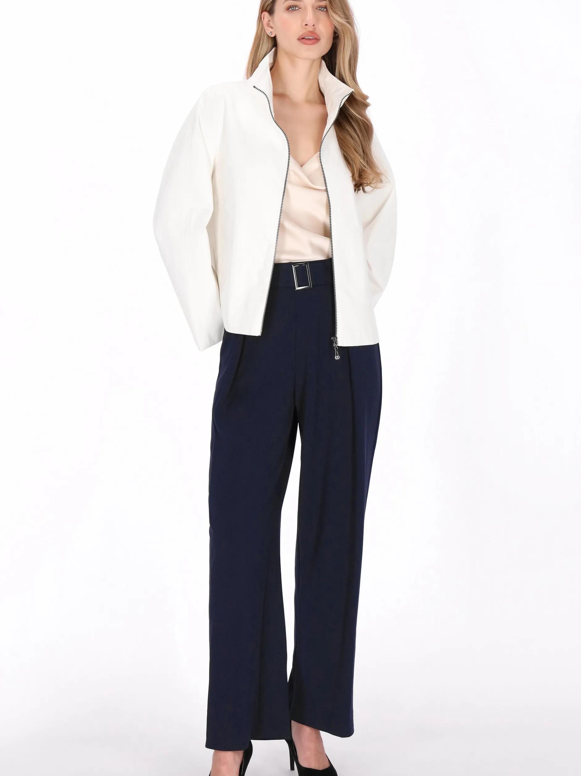 Dreimaster Damen Jacke in weiß
