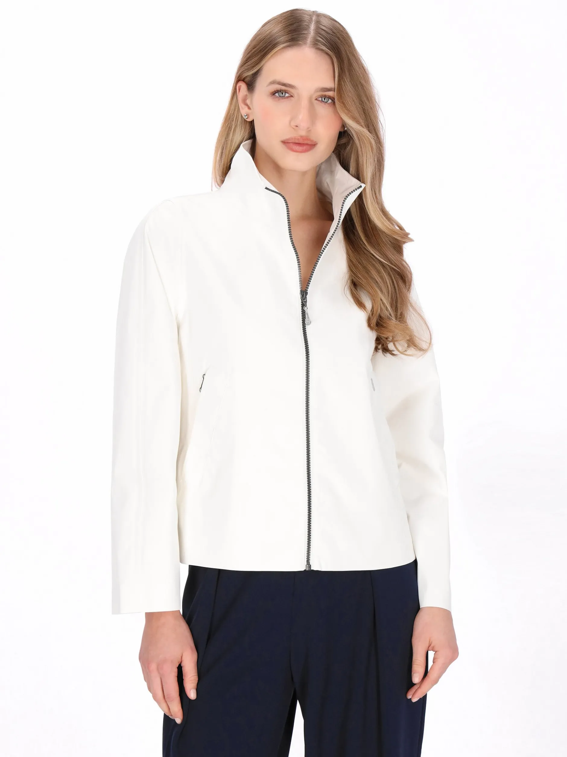 Dreimaster Damen Jacke in weiß