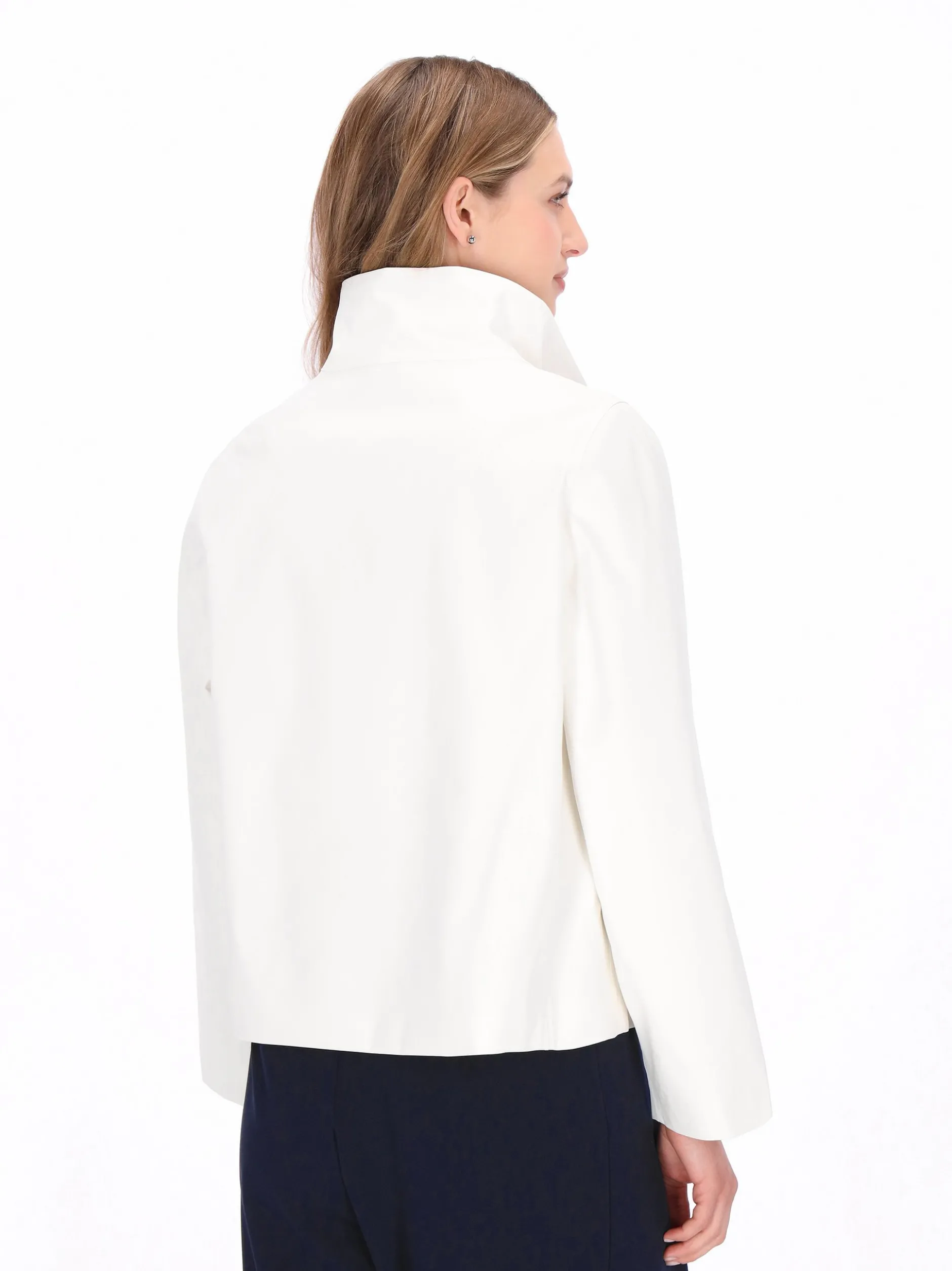 Dreimaster Damen Jacke in weiß