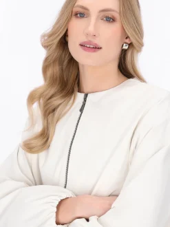 Dreimaster Damen Jacke in weiß