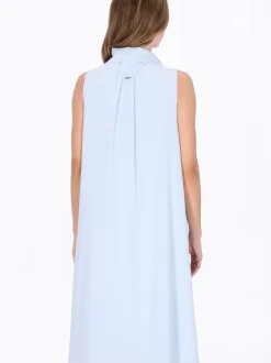 Dreimaster Damen Kleid in hellblau - Länge: mittel