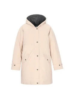 Dreimaster Damen Parka in beige