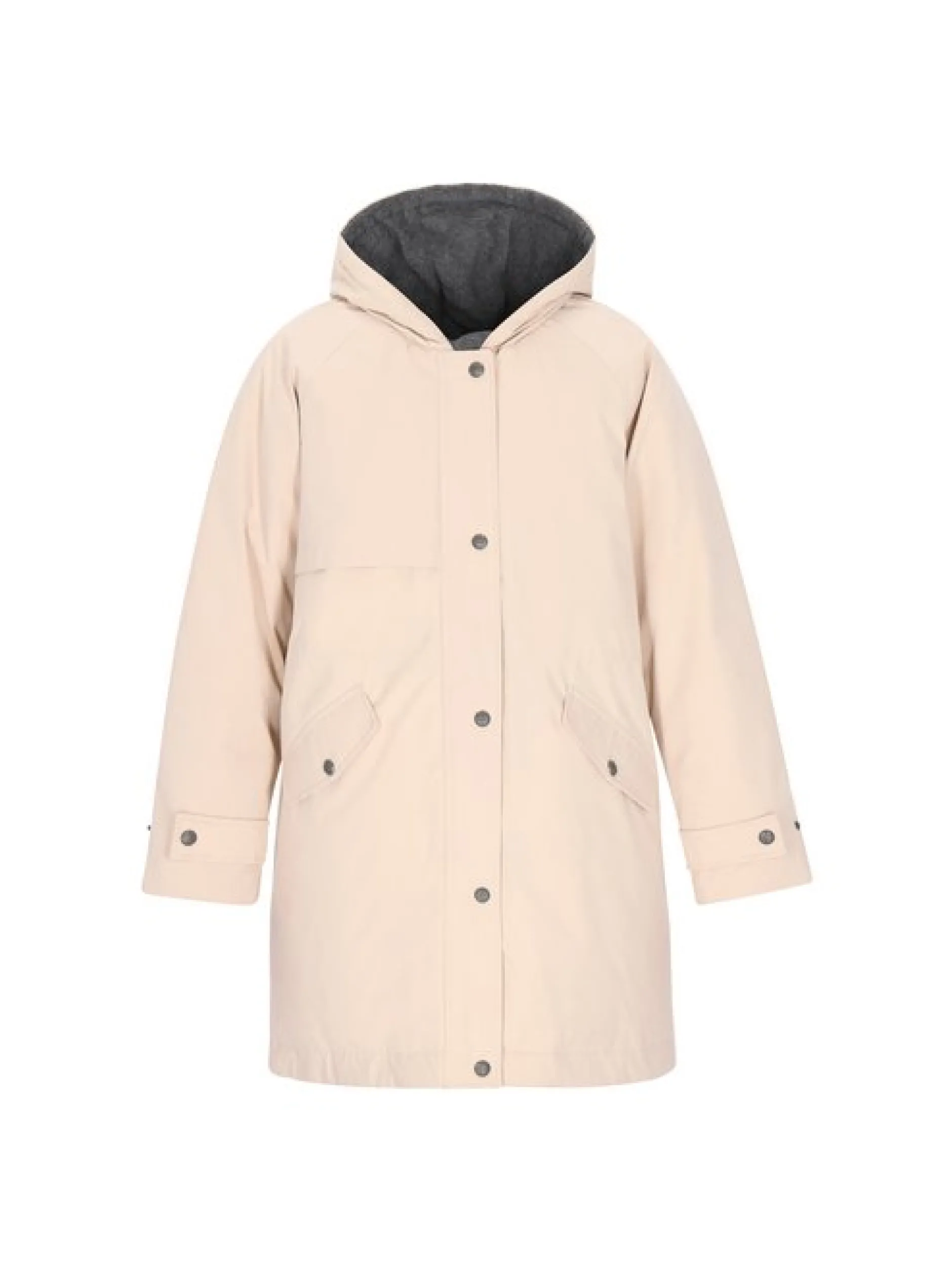 Dreimaster Damen Parka in beige