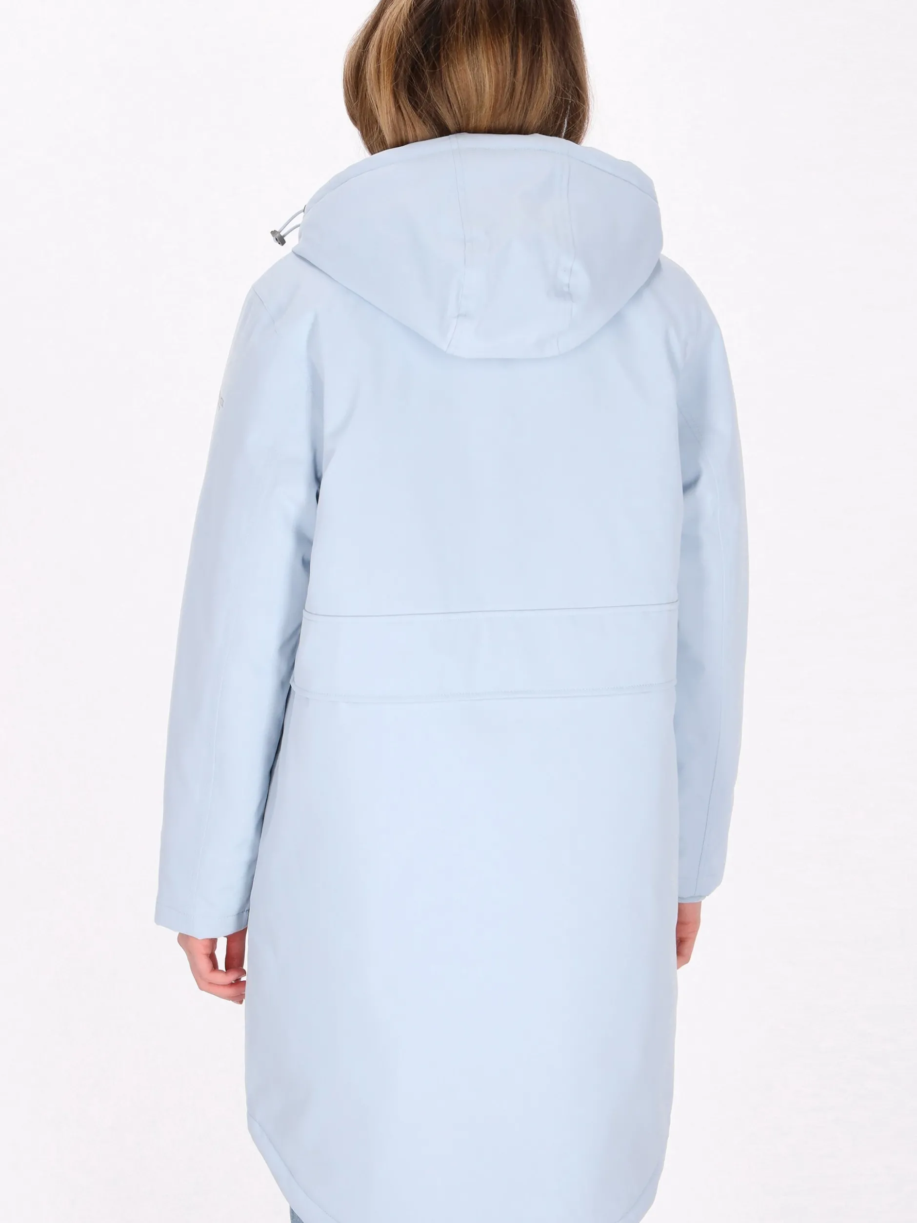 Dreimaster Damen Parka in blau