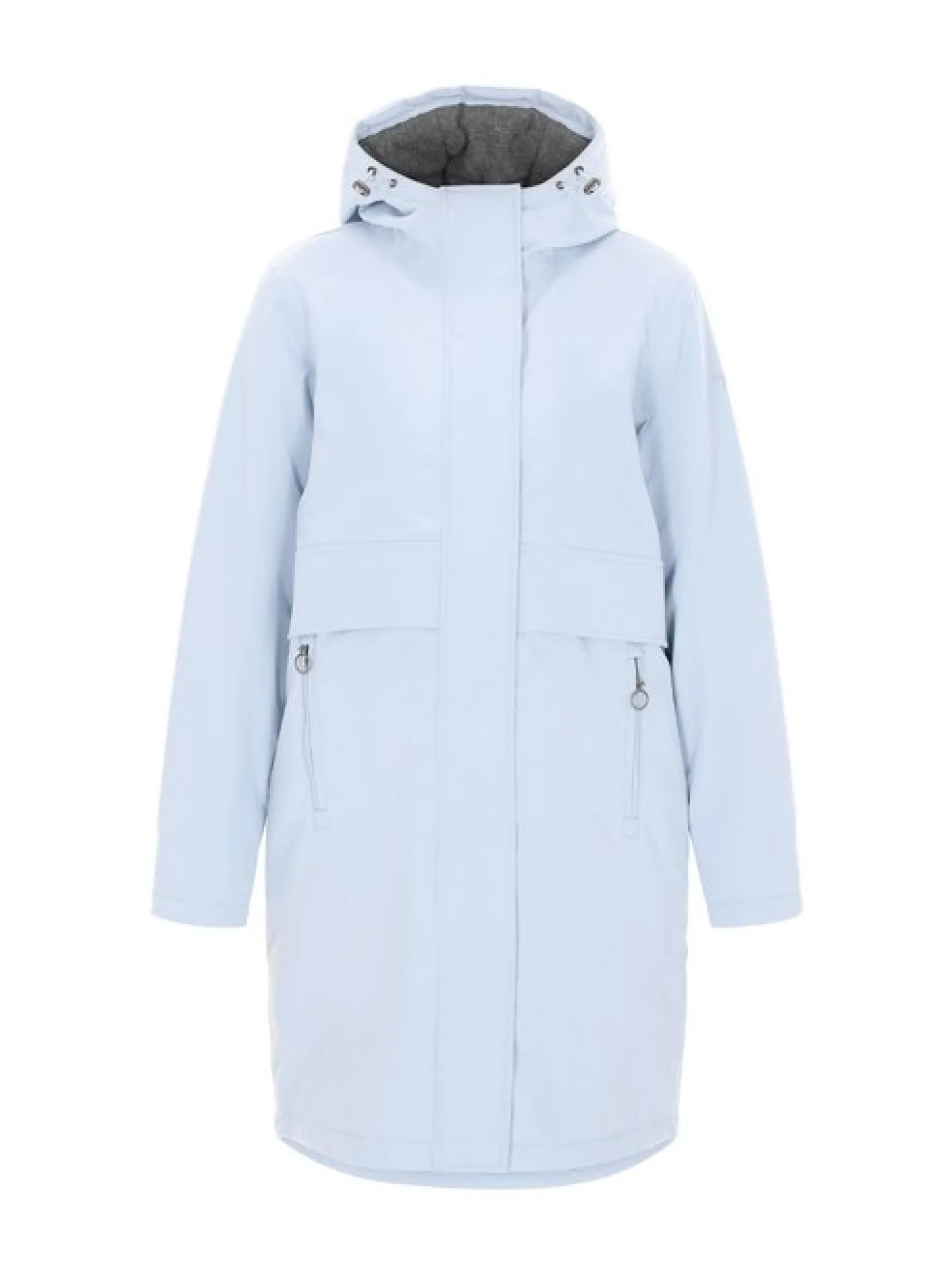 Dreimaster Damen Parka in blau