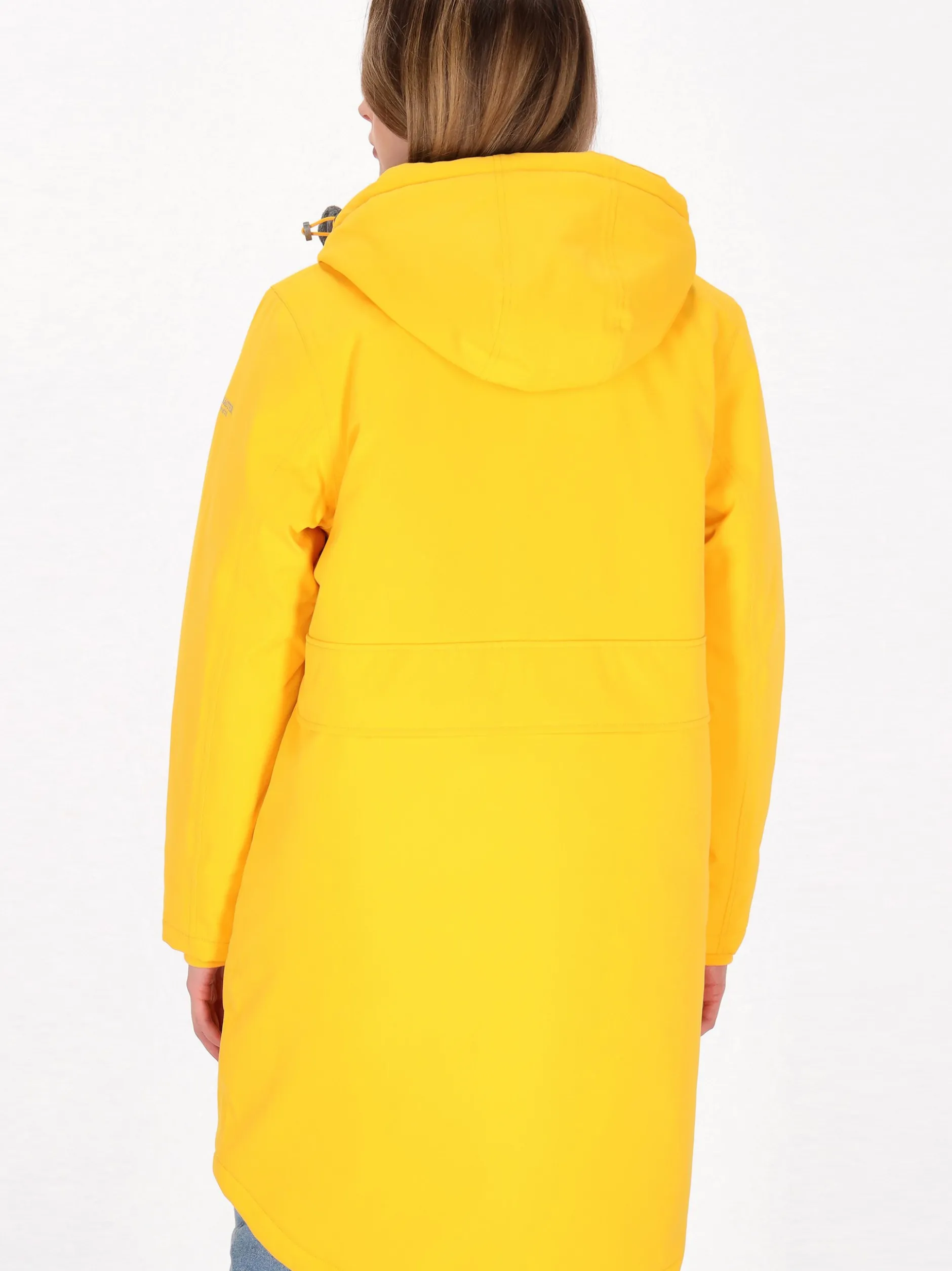 Dreimaster Damen Parka in gelb