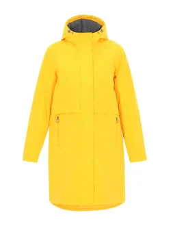 Dreimaster Damen Parka in gelb