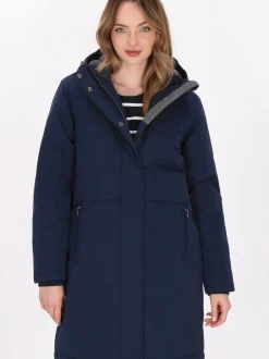 Dreimaster Damen Parka in marine