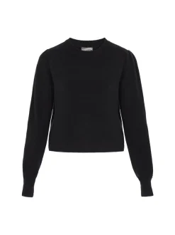 Dreimaster Damen Pullover in schwarz