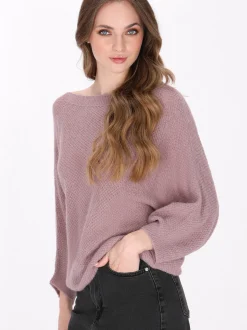 Dreimaster Damen Pullover in altrosa