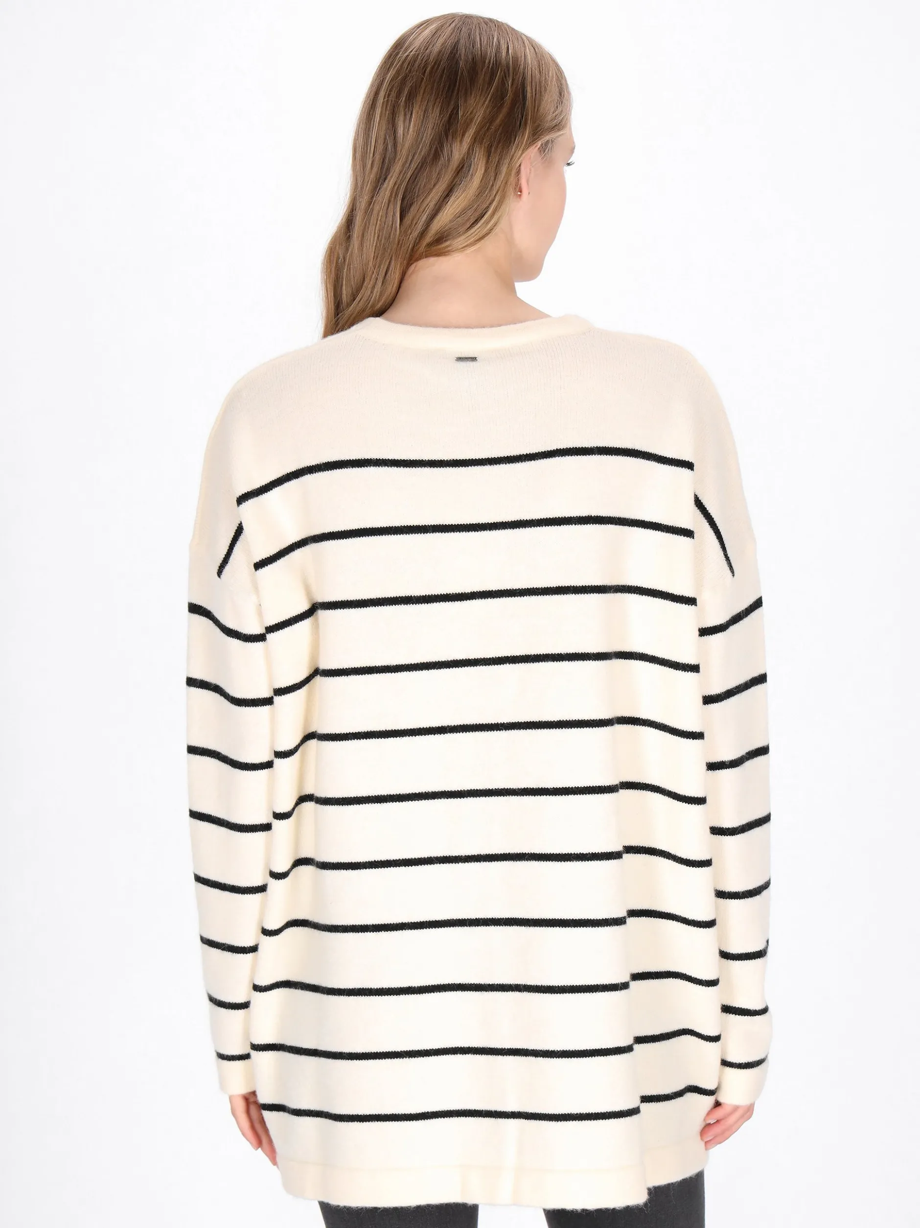 Dreimaster Damen Pullover in beige