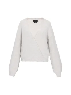 Dreimaster Damen Pullover in grau