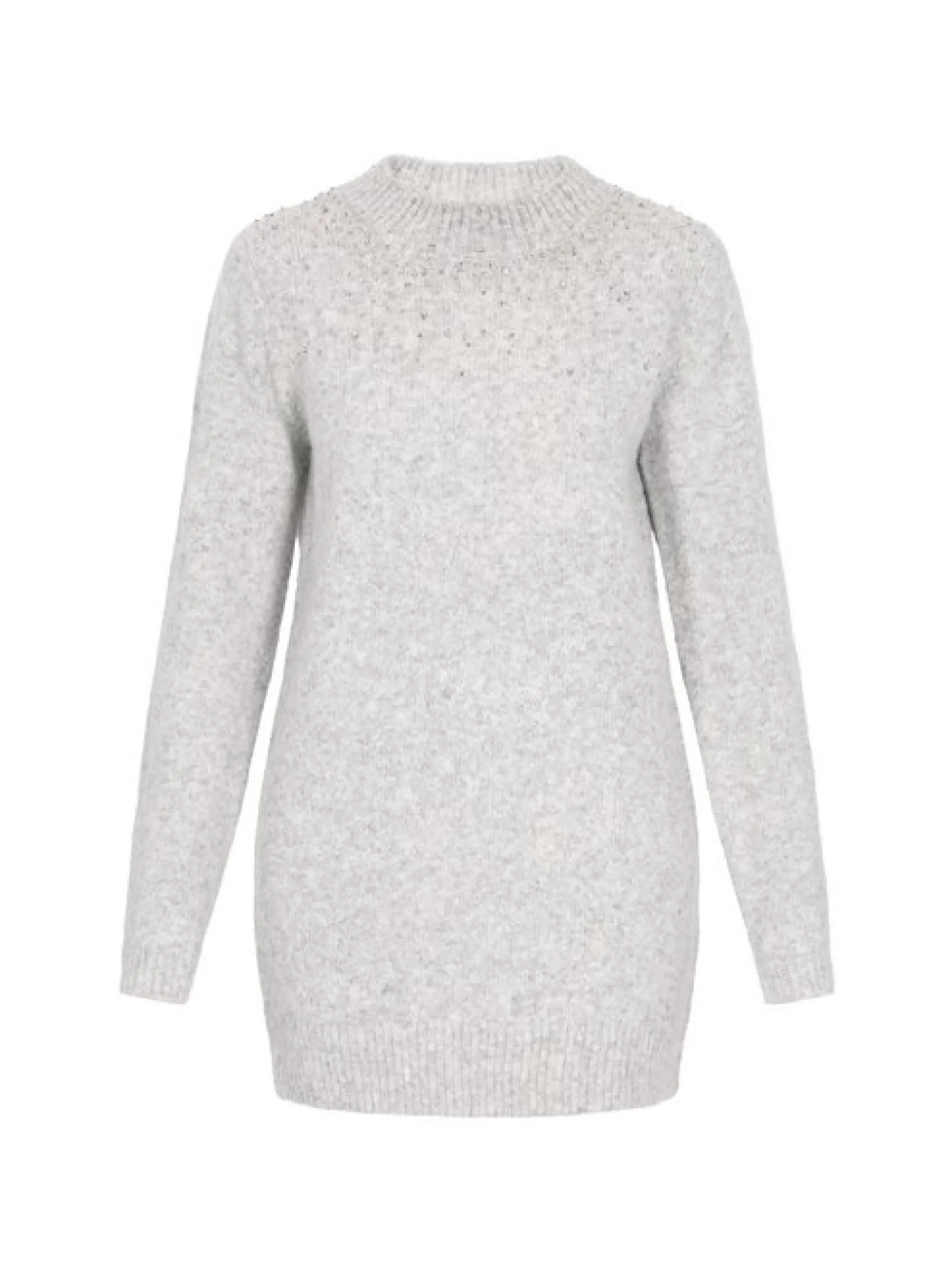 Dreimaster Damen Pullover in grau