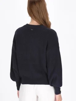 Dreimaster Damen Pullover in marine
