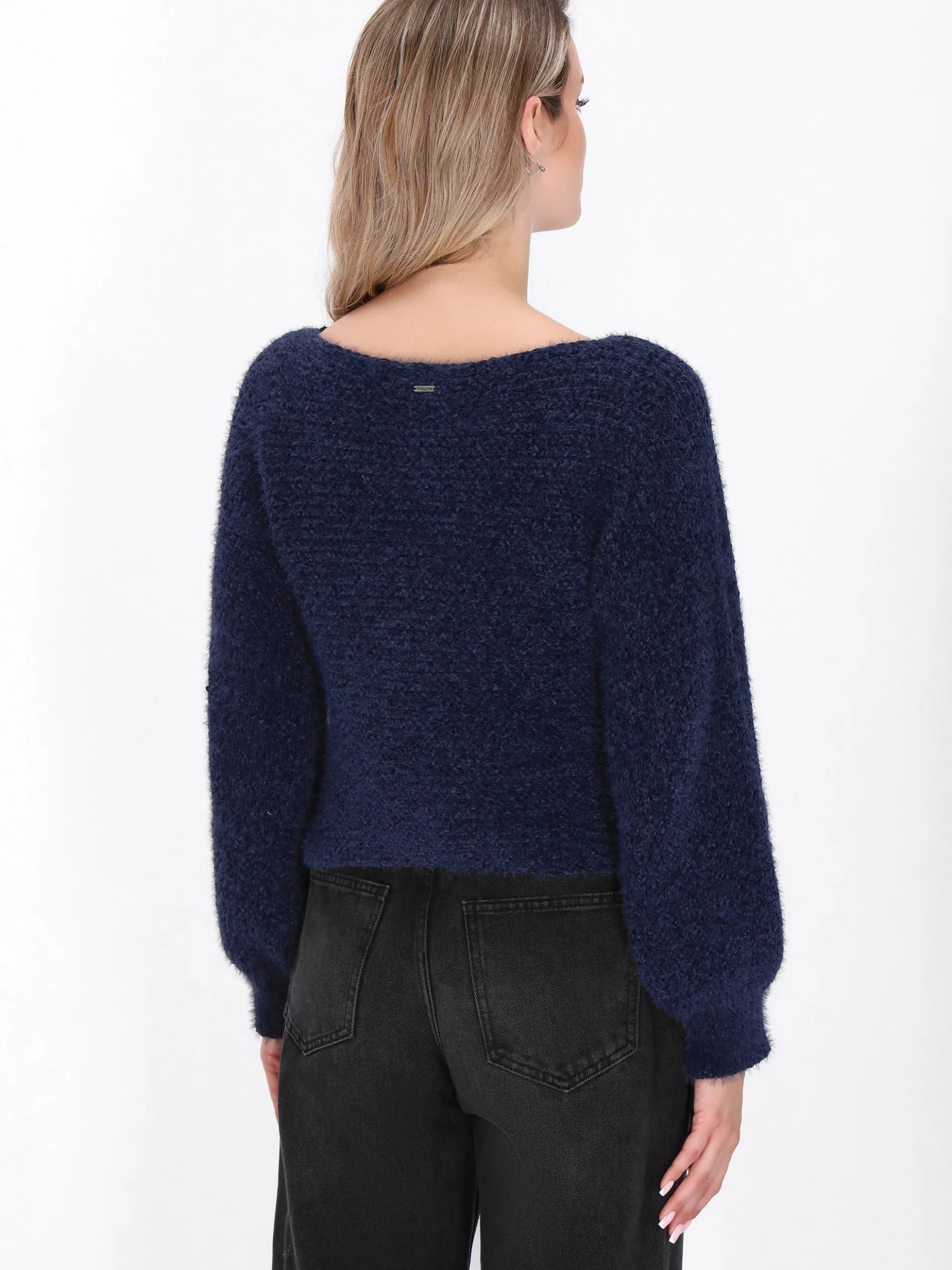 Dreimaster Damen Pullover in marine