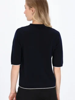 Dreimaster Damen Pullover in marine