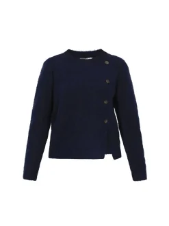 Dreimaster Damen Pullover in marine
