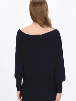 Dreimaster Damen Pullover in marine