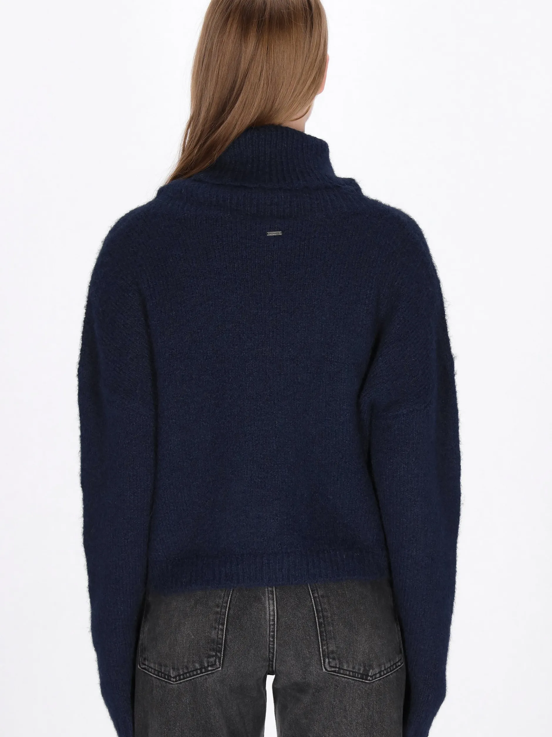 Dreimaster Damen Pullover in marine