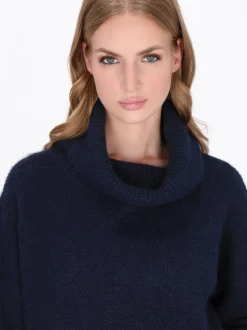 Dreimaster Damen Pullover in marine