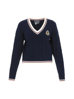Dreimaster Damen Pullover in marine