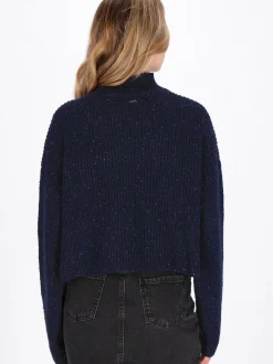 Dreimaster Damen Pullover in marine