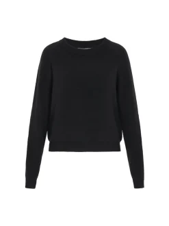 Dreimaster Damen Pullover in schwarz