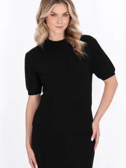 Dreimaster Damen Pullover in schwarz