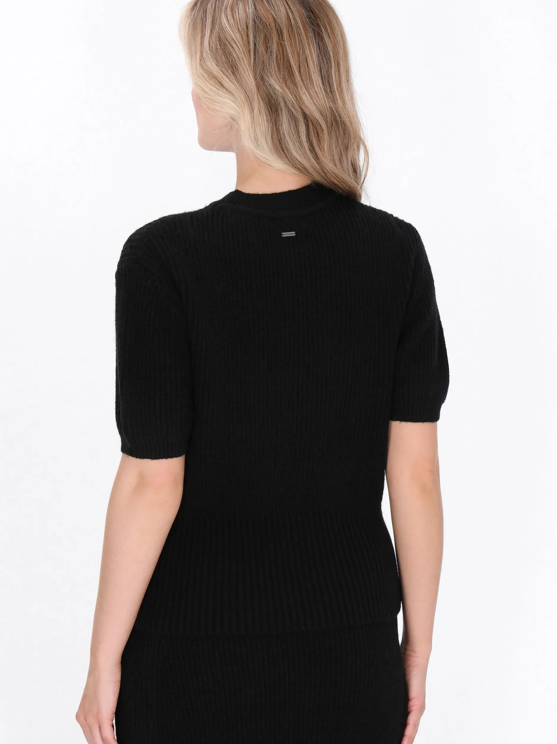Dreimaster Damen Pullover in schwarz