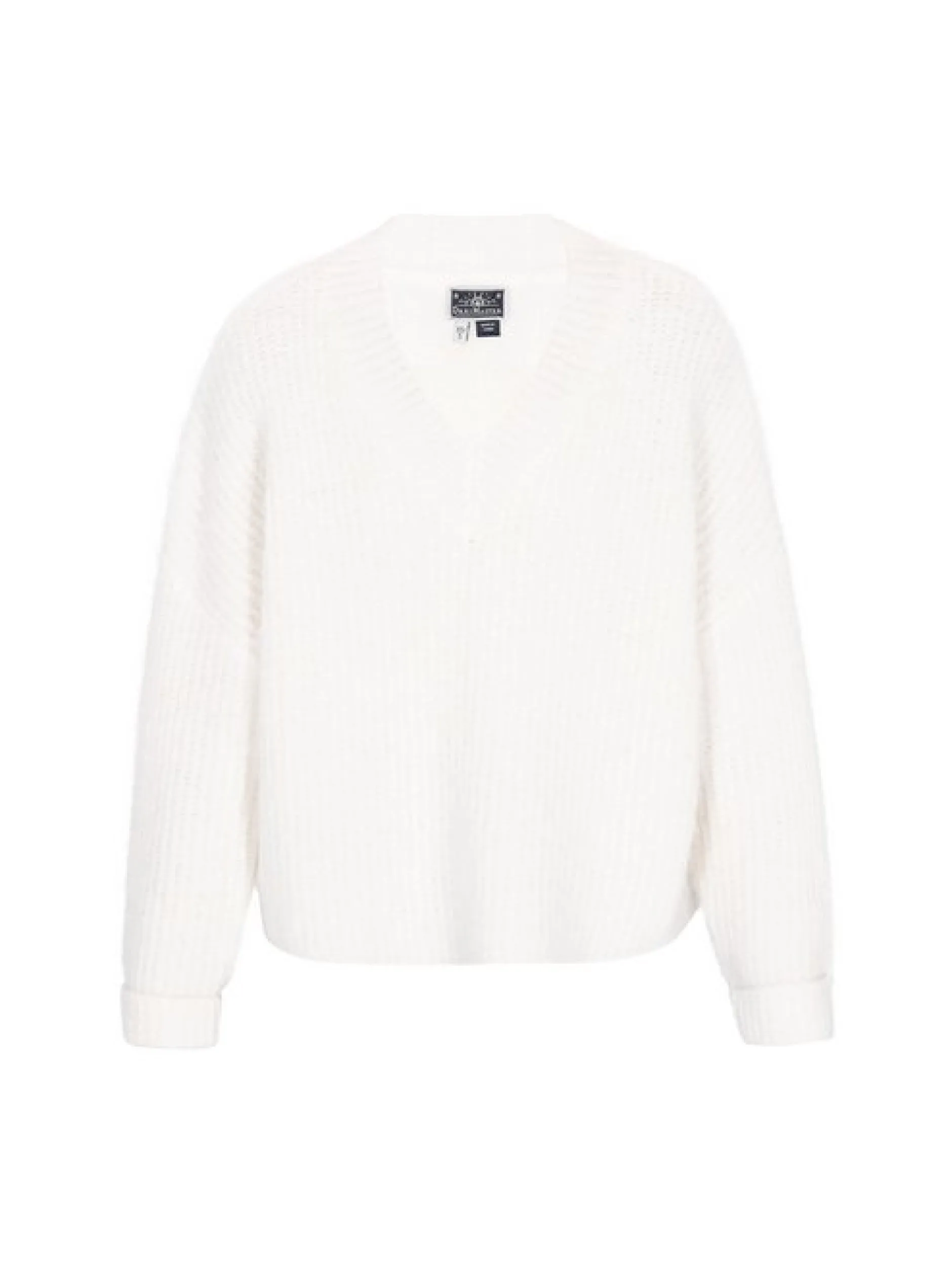 Dreimaster Damen Pullover in weiß
