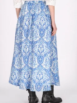 Dreimaster Damen Rock in blau